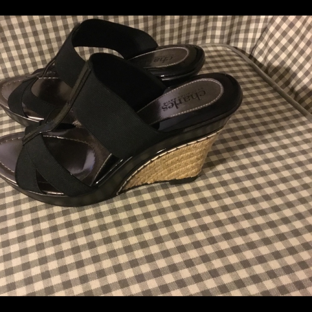 Charles David sandals wedges